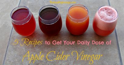 5 Recettes pour obtenir votre dose quotidienne de vinaigre de cidre - La santé Miels