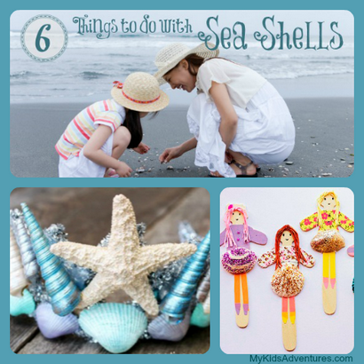 6 Sensational Seashell Crafts mit Ihren Kindern Meine Kinder zu tun - Abenteuer