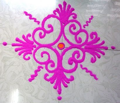 75 Designs Simple et facile Rangoli avec photos, Styles la vie