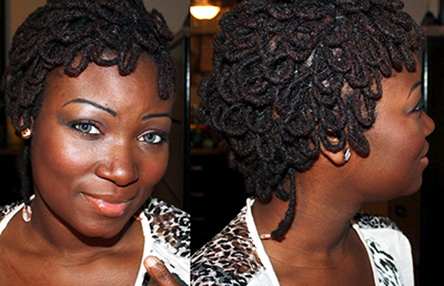 7 Facile Dreadlocks Coiffures - Tutoriels pour Short LocsDIY LocsDIY Locs