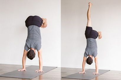 7 Einfache Yoga Poses Sie für Handstands prep