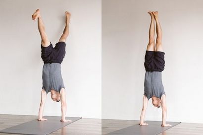 7 Einfache Yoga Poses Sie für Handstands prep