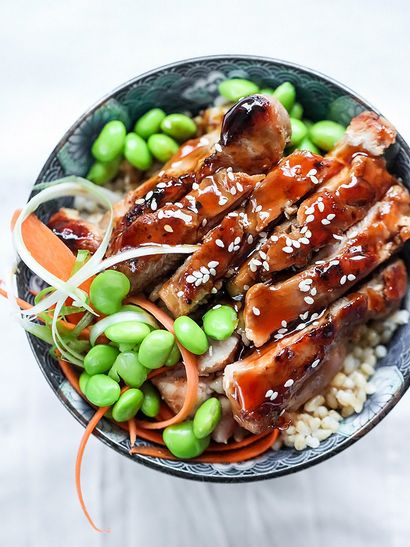 7 Spice Teriyaki Chicken Rice Bowls