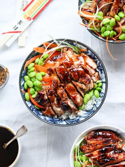 7 Spice Teriyaki Chicken Rice Bowls