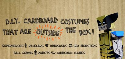 8 Costumes de bricolage en carton qui sont en dehors du costume CARTON halloween brique lego -