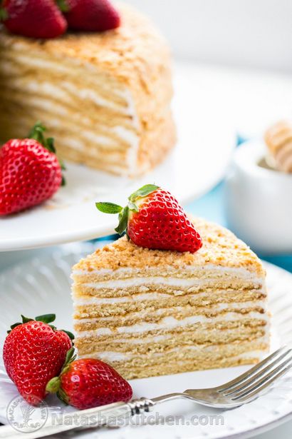 8-couche Recette Honey Cake (Medovik)