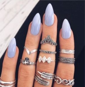 8 Periwinkle Nails Ideen und Entwürfe versuchen