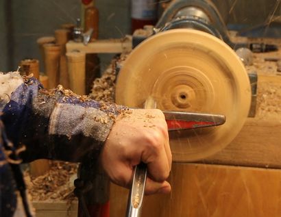 90 Holzschale aus Holz hergestellt - Jeff - s Verschönern