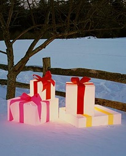 95 Décorations de Noël en plein air incroyable (en plein air) 95 Décorations de Noël en plein air étonnants