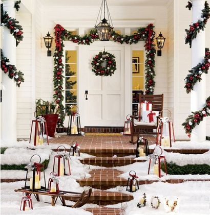 95 Décorations de Noël en plein air incroyable (de Noël) 95 Décorations de Noël en plein air étonnants