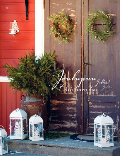 95 Décorations de Noël étonnants en plein air (comment faire arbre de Noël en plein air) 95 Décorations de Noël en plein air étonnants