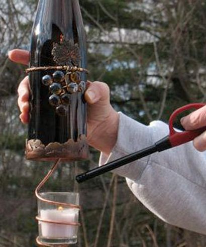 9 adorable jardin Artisanat à faire avec les bouteilles de vin, VinePair