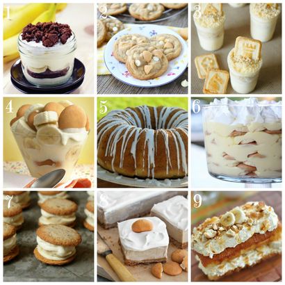 9 Facile Banana Pudding Recettes