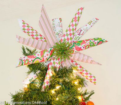9 Fröhliche und helle DIY Weihnachtsbaum Toppers, Babble