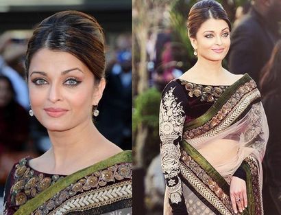 9 Trendige Frisuren für Indian Wear Inspire von Bollywood Celebrities