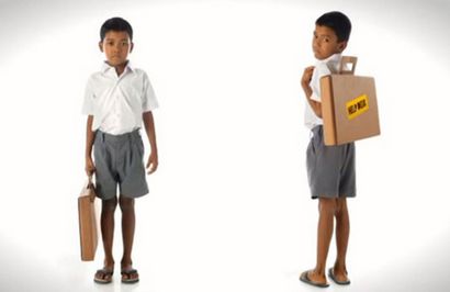 Aarambh de 20 Cent de bureau en carton améliore considérablement la vie pour les enfants Indian School (vidéo),