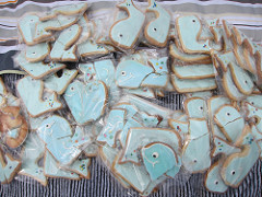 A Big Hit Whale Cookies! Poings minuscules fer