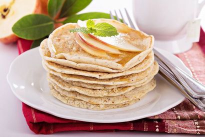 Un petit-déjeuner préféré Comment faire des crêpes avec No Milk