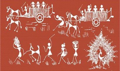 Une peinture complète Guide Warli Tutorial