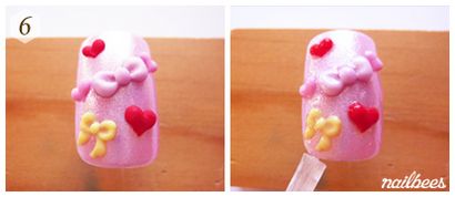 Nail Art acrylique, nailbees (acrylique) Nail Art acrylique, nailbees