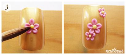 Nail Art acrylique, nailbees (acrylique) Nail Art acrylique, nailbees