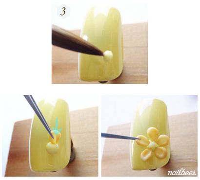 Nail Art acrylique, nailbees (morceau de papier d'aluminium) Nail Art acrylique, nailbees