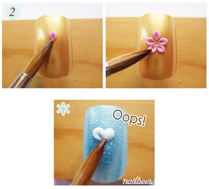 Nail Art acrylique, nailbees (nailbees) Nail Art acrylique, nailbees