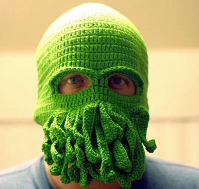 Ein Cthulhu Ski-Maske hält Sie warm und erschreckende