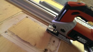 Hinzufügen einer Tabelle Saw Router Table Extension - Did It Myself