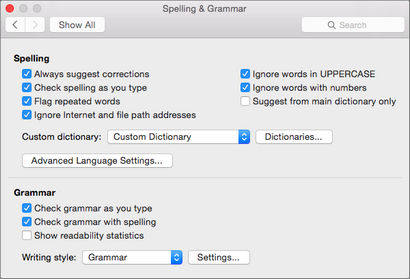 Fügen Sie Worte zu Ihrer Rechtschreibprüfung Wörterbuch in Word 2016 für Mac - Word für Mac