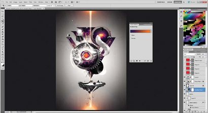 Adobe Illustrator & amp; Erstellen Photoshop Tutorial eine erstaunliche abstrakte Grafik - Digitale Kunst