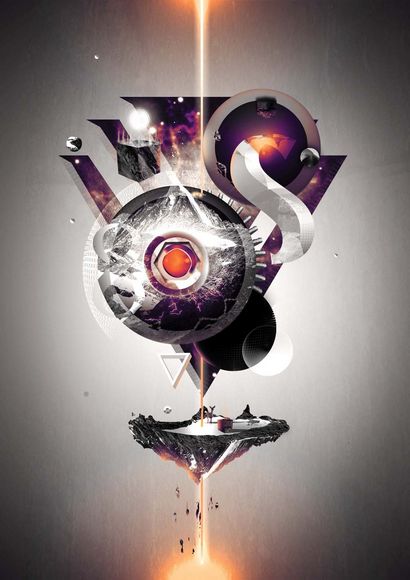 Adobe Illustrator & amp; Photoshop Tutorial Erstellen Sie eine erstaunliche abstrakte Grafik - Digitale Kunst (wie digitale abstrakte Kunst zu tun) Adobe Illustrator & amp; Erstellen Photoshop Tutorial eine erstaunliche abstrakte Grafik - Digitale Kunst