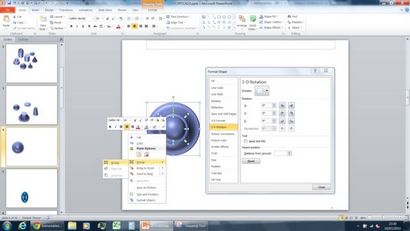 Dessin 3D avancé dans PowerPoint 10 étapes