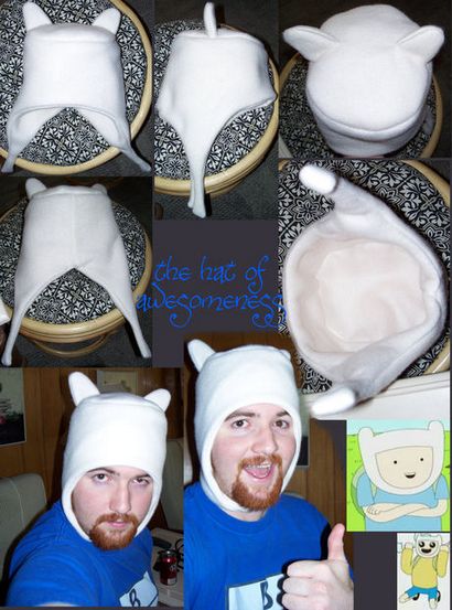 Adventure Time Finn - s Pattern Hat 9 étapes (avec photos)