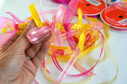 Ruban Artisanat Nest esthétique et couronnes de fleurs (__gVirt_NP_NN_NNPS<__ Tutorial) (comment faire des couronnes de fleurs de fiesta) Artisanat Nid esthétique Ruban et couronnes de fleurs (Tutorial)