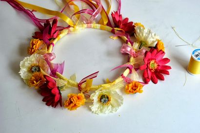 Ästhetische Nest Fertigkeit-Band und Blumenkronen (Tutorial)