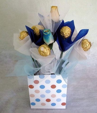 Ein Ferrero Rocher Blumenstrauß Kann eine ganz besondere Geschenkidee