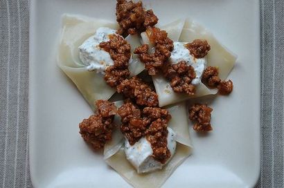 Dumplings afghans avec agneau Kofta et sauce au yogourt Recette sur Food52