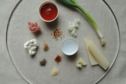 Afghan Teigtaschen mit Lamm Kofta und Joghurt-Sauce Rezept auf Food52