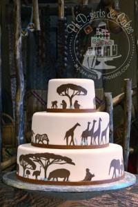 Inspiration gâteau africain pour les mariages ou les Parties