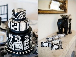 Inspiration gâteau africain pour les mariages ou les Parties