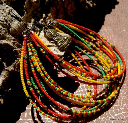 l'information de bijoux africains (perles) l'information de bijoux africains