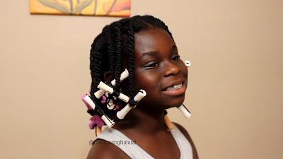 Naturalistas africaine Comment faire 3 Strand Twist Out sur les cheveux naturels