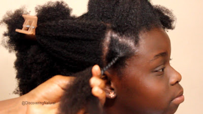 Naturalistas africaine Comment faire 3 Strand Twist Out sur les cheveux naturels