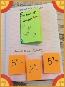 Algebra Interactive Notebook-Ideen - FREE Foldables - Glenna Tabor