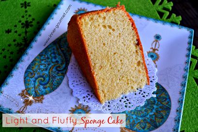 Eine leichte und Fluffy Sponge Cake - Alica - s Pepper Pot