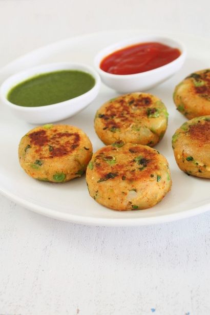 Aloo Tikki Rezept (Wie Aloo Tikki Rezept machen), Potato Patties Rezept