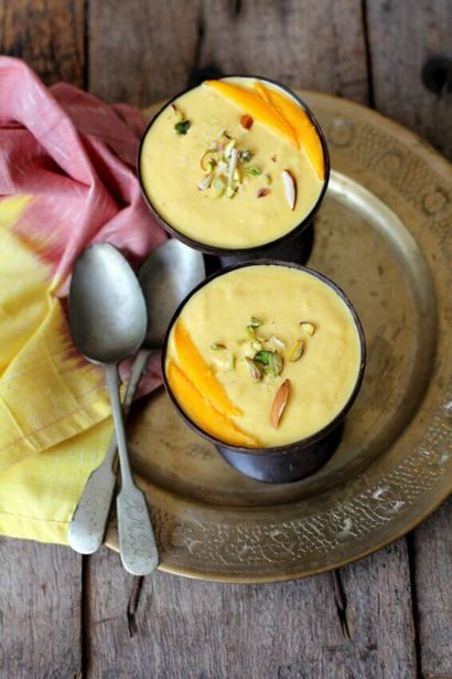 Amrakhand, mangue recette shrikhand, dessert mangue facile