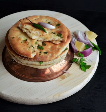 Amritsari Aloo Kulcha - Binjal - s VEG cuisine