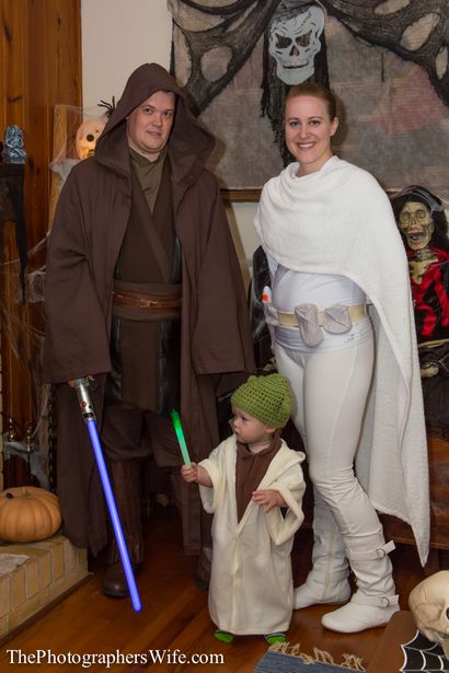 Anakin Skywalker, Padmé Amidala - Yoda Star Wars famille Costumes d'Halloween - Le photographe - s